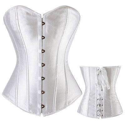 Lace-up Bustier/Corset (Ribbed)