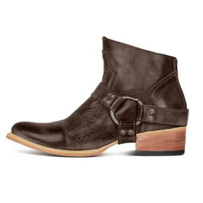 Women's Genuine Leather Ankle Boots