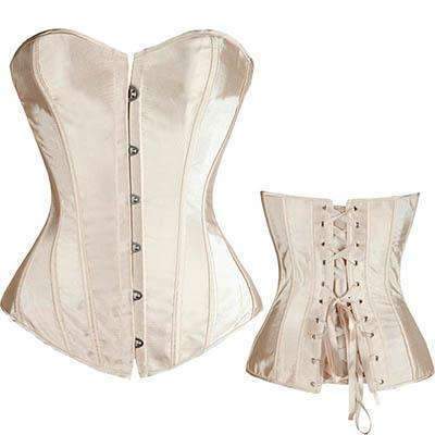 Lace-up Bustier/Corset (Ribbed)