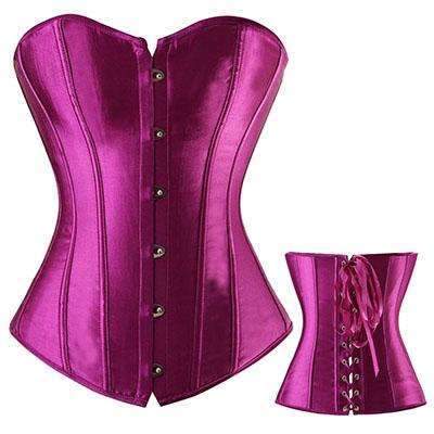 Lace-up Bustier/Corset (Ribbed)