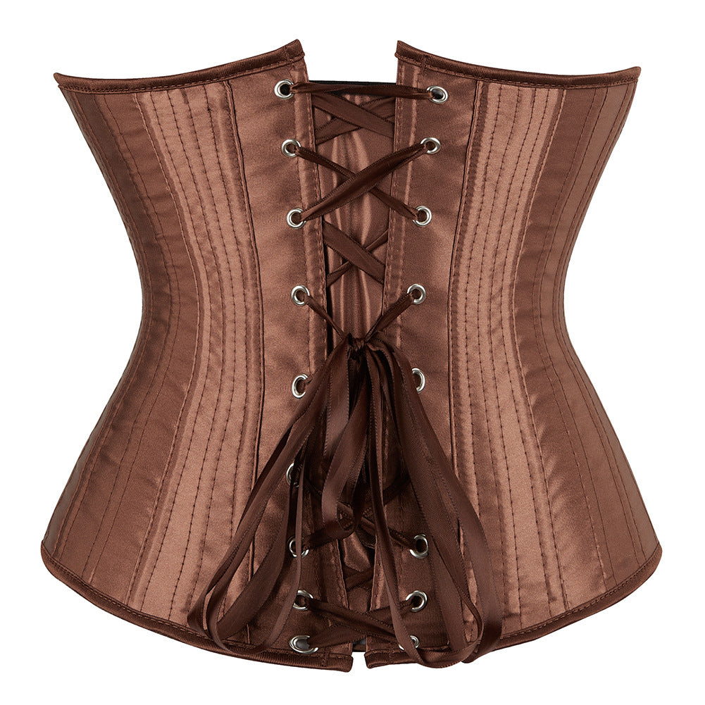 Euro/American Cloth Corset w/ Waist Belt Clip