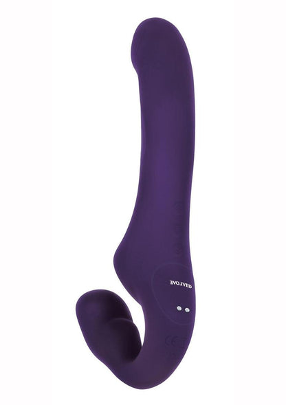 "2 Become 1" Rechargeable Silicone Vibrator with Remote Control