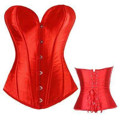 Lace-up Bustier/Corset (Ribbed)