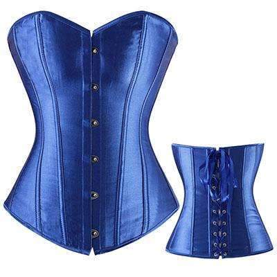 Lace-up Bustier/Corset (Ribbed)