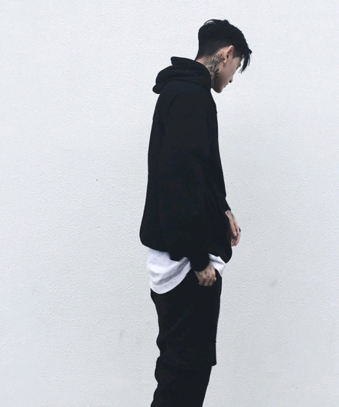 "Harajuku" Stylized Long-Sleeve Hoodie (Loose-Fit)