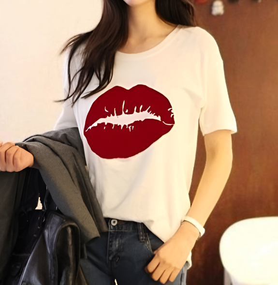 "Juicy Lips" Summer Top