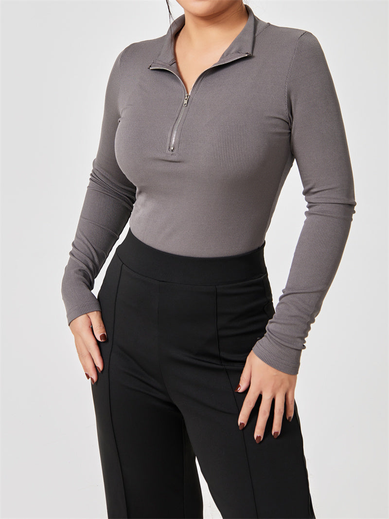 Seamless Long-Sleeve Romper (Slim/Shapewear)