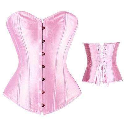 Lace-up Bustier/Corset (Ribbed)