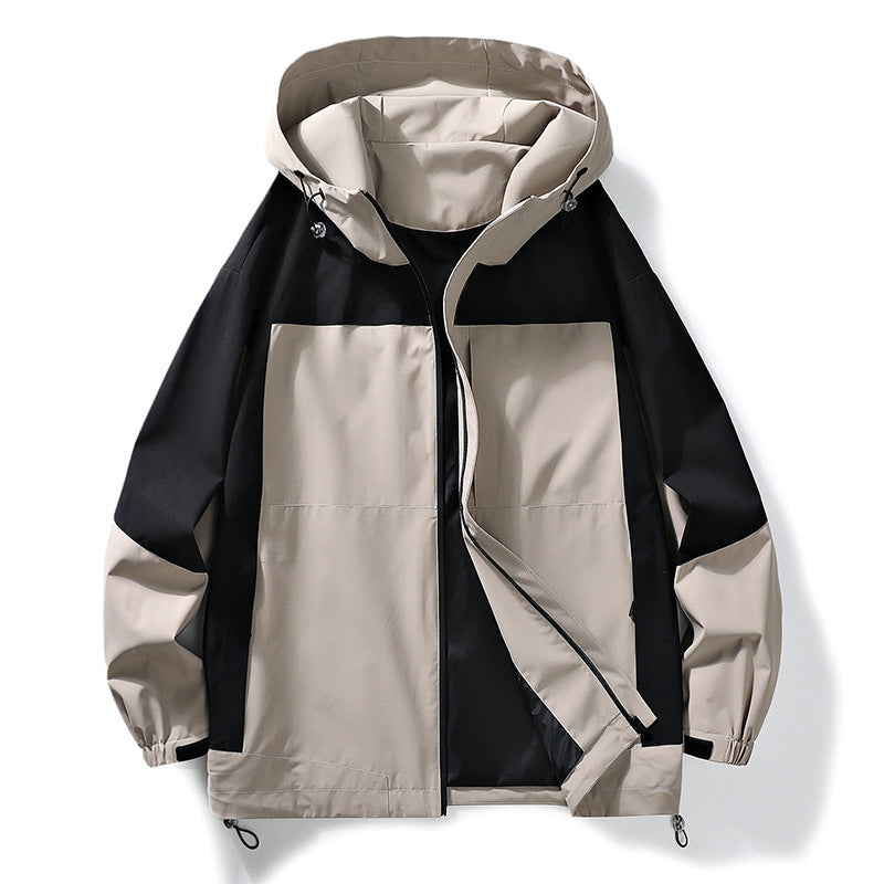 Two-Tone Outdoor Coat