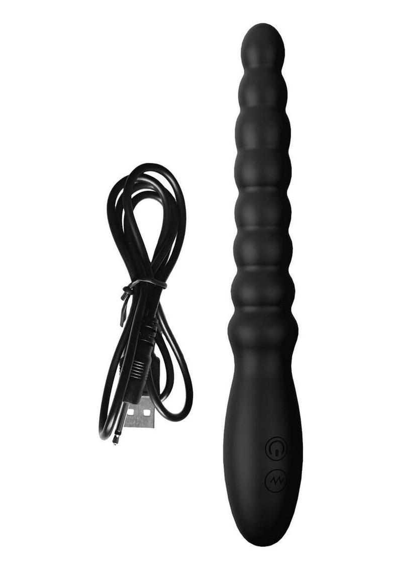 Ass-Station "Magic Wand" - Rechargeable Silicone Anal Vibrator