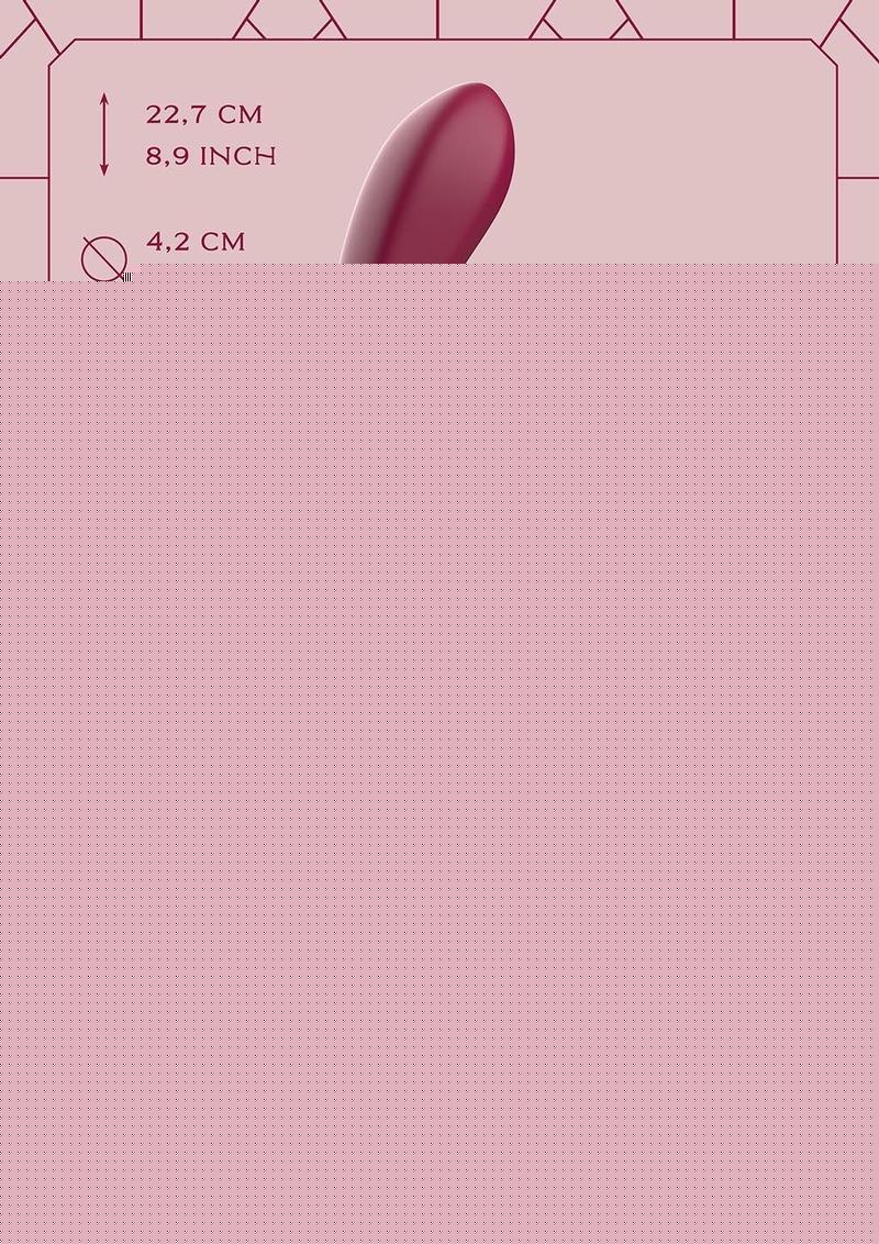 Dreamtoys Glam Duo Vibrator - Red