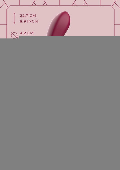 Dreamtoys Glam Duo Vibrator - Red