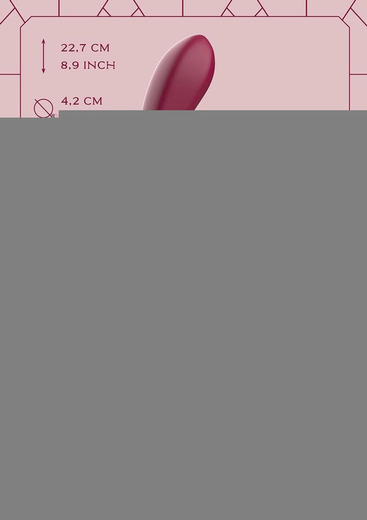 Dreamtoys Glam Duo Vibrator - Red