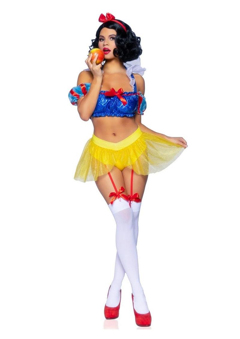 Leg Avenue -  "Bad Apple Snow White" Costume [3pc Set]