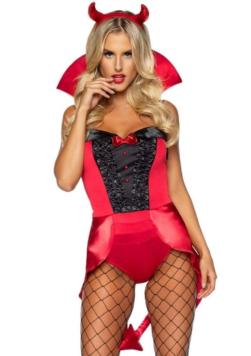 Leg Avenue -  "Devilish Darling" Costume Set [3pc]