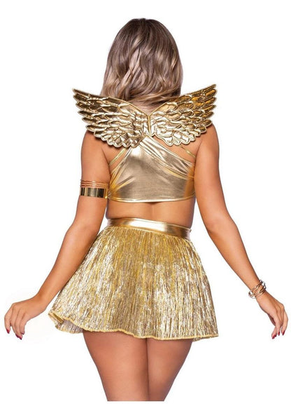Leg Avenue - "Golden Angel"  Costume Set [4pc]