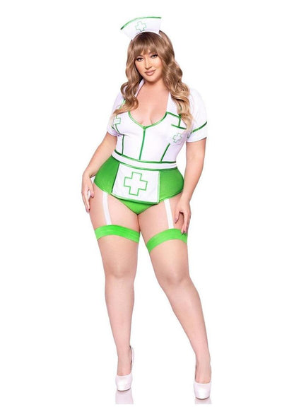 Leg Avenue -  "Nurse Feelgood" Costume Set [2pc]