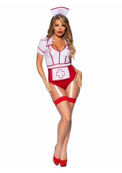 Leg Avenue -  "Nurse Feelgood" Costume Set [2pc]