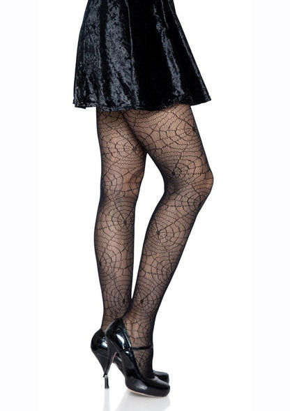 Leg Avenue - Spider Lace Pantyhose