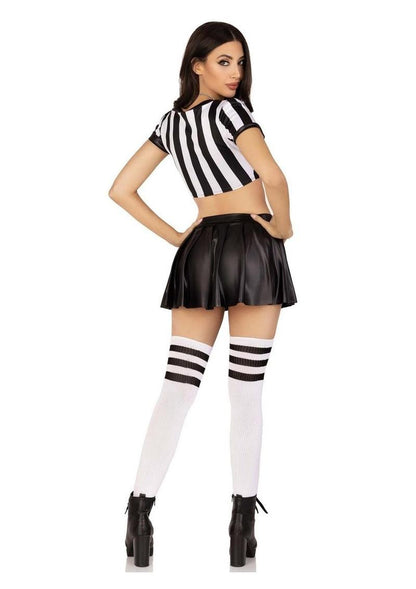 Leg Avenue - "Time Out"  Sexy Ref Outfit w/ Whistle [3pc]