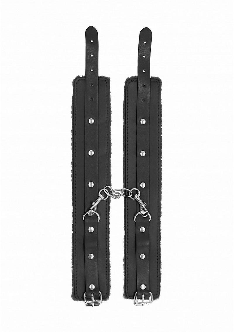 Ouch! - Plush Leather Ankle Cuffs