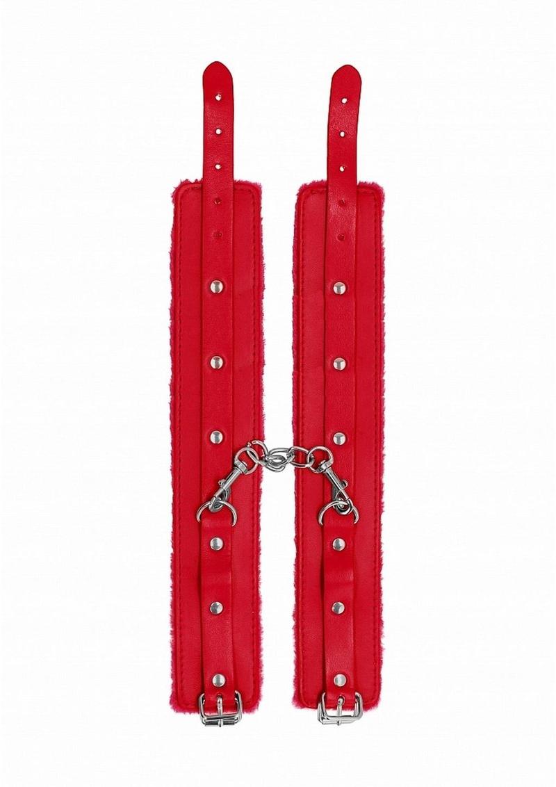 Ouch! - Plush Leather Ankle Cuffs