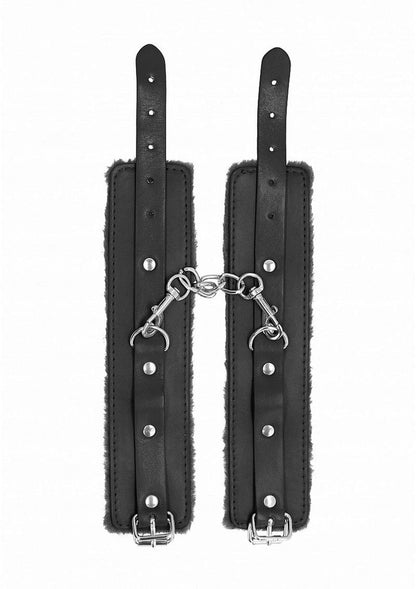 Ouch! - Plush Leather Wrist Cuffs