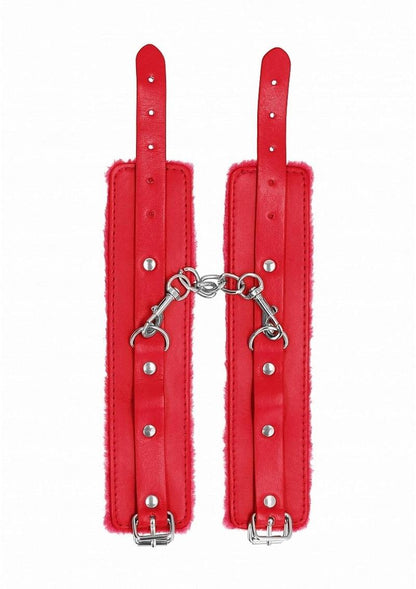 Ouch! - Plush Leather Wrist Cuffs