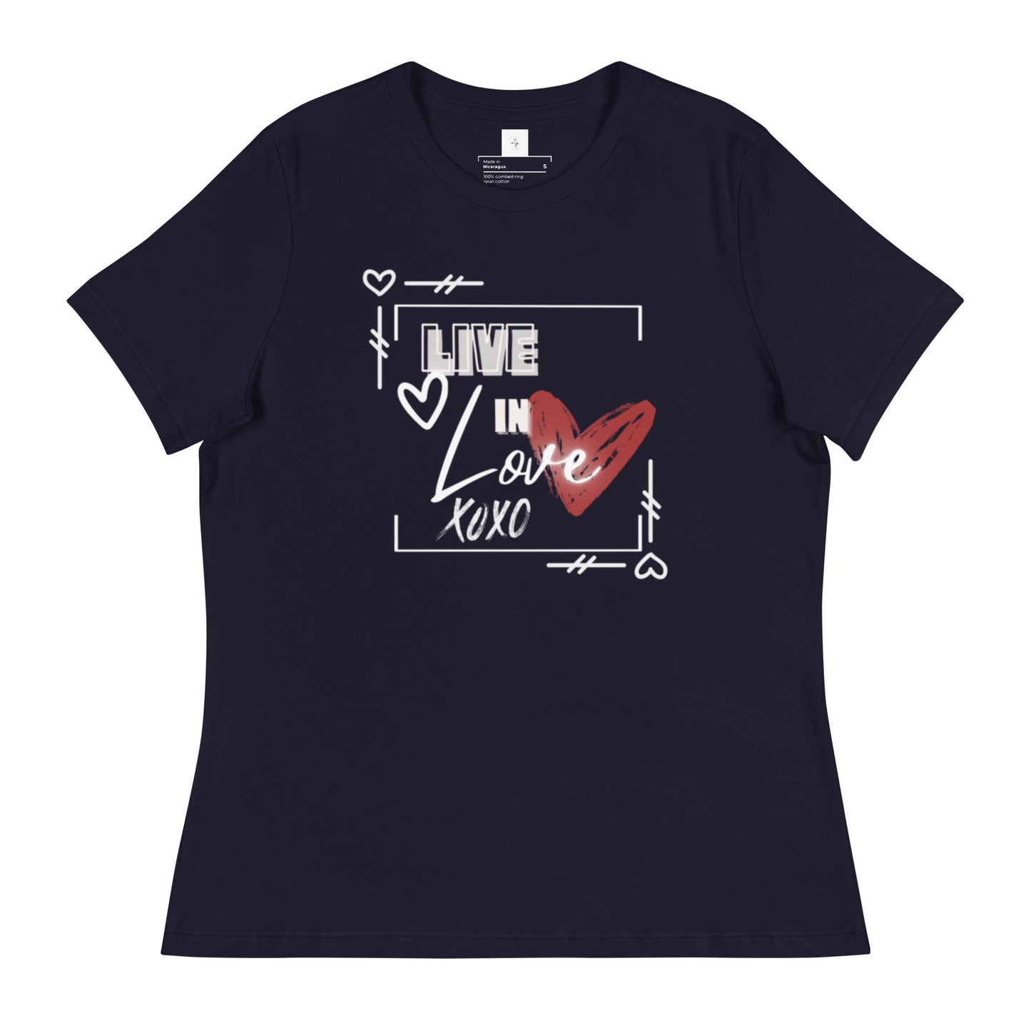 "Live in LOVE" Relaxed T-Shirt